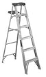 Louisville AS2106 Type I, Heavy Duty Aluminum Stepladder, 250 lb. Load Capacity