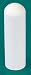 Ceramic Cup, Round Bottom with Straight W, 0.375" Dia., 0.039" W, 0.5 Micron Pore Size