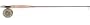 Redington RS4 9062 Fly Rod-2 pc w/ Moss Rise Reel 6 wt.