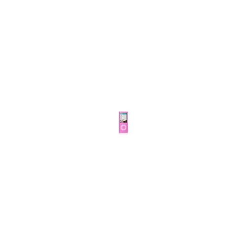 Hot Pink (Nano 4th Gen) iPod Nano Silicone Case Package for Apple 3rd / 4th Generation Skin Cover + Screen Protector and Armband Compatible with Nike+iPod 4G 4 GB 8 GB 16 GB 16GB