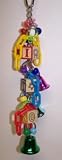 BBBT BBM Blocks and Bells 9in x 2in Medium Bird Toy