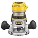 DEWALT DW618 2-1/4 HP Electronic Variable Speed Fixed Base Router