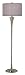 Hourglass Brushed Steel Floor Lamp