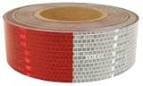 Imperial 80049 Reflective Tape 2x150'- Red/silver