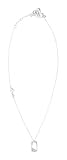 Fossil Necklace - Heart Tag (Color: Silver)