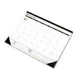 Calendar Desk Pad, , Monthly, 22 x 17, Black AAGSK2400