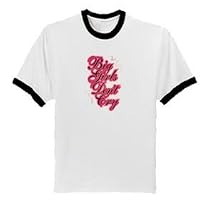 Big Girls Don't Cry Youth Ringer T-Shirt