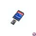 SanDisk 2GB MicroSD/TransFlash Card with SD Adapter (SDSDQ-2048, Bulk Package)