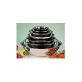 Adcraft SBL-3D 2 qt Capacity, 9-5/8" OD x 4" Depth, Stainless Steel Mixing Bowl with Mirror Finish