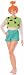 Adult Pebbles Flintstone Costume Size Standard (fits most to dress size 12)