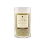 Mysteria Scented One 3x6 Inch Glass Pillar Scented Candle. Combines Patchouli, Cedarwood, Ylang-Ylang, Rose, Lavender & Orange. Burns Approx. 90 Hrs.
