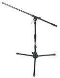 On Stage MS7411B Short Tripod Boom Microphone Stand ( Black ) - B0002GXYUA