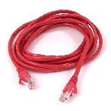 Belkin-patch CABLE-RJ-45 (M)-RJ-45 (M)-35 Ft-( Cat 5E )-red