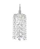 Geometrix by Schonbek RE0205A Refrax 1 Light Mini Pendant with Clear Spectra crystal