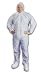 Heavy Wt. Microporous Coated Coveralls, Hood & Boots, Elastic Wrist & Lower Back(25/c...