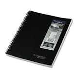 Mead Cambridge Wirebound Notebook Planner, Legal Rule, 8.5 x 11 Inches, White, 80 Sheets (06064)
