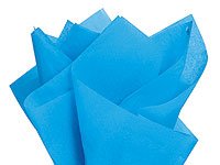 Brand New Turquoise Bright Blue Bulk Tissue Paper 15