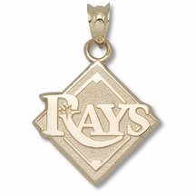Tampa Bay Rays 14K Gold Pendant