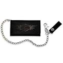 H-D Bar & Shield Flames TriFold Deluxe Wallet 99447-06V