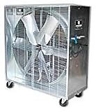 Schaefer - MOB36612-2 - Heavy Duty 2-Speed 36 in. Box Fan - Galvanized Steel - 115v