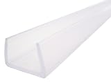 10Ft Rope Light Clear Mounting Track; 1/2D