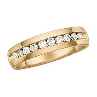 14kt. Gold, 1/2 ct. tw. Diamond Wedding Band