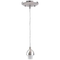 Westinghouse Lighting 7028400 Single-Light Mini-Pendant Kit with Nickel Finish
