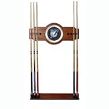 IMAGE OF New NHL Tampa Bay Lightning 2 piece Wood and Mirror Wall Cue Rack