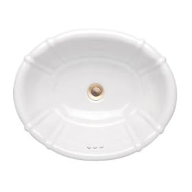 Porcher Belle Terra Countertop Self Rimming Bathroom Sink