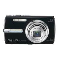 Olympus Stylus 830 8-Megapixel Digital Camera with case - Black