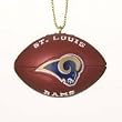 St. Louis Rams 1.75" Resin Football Christmas Ornament - NFL Football