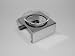 Glass and Stainless Steel 0.15l single bowl set by mono