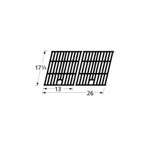Cast Iron Cooking Grid for Broil King, Coleman, Fiesta, Charbroil, Kenmore, Thermos,... by 