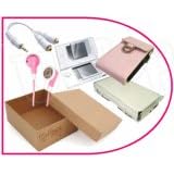 U-Bop // Free Delivery On Everything // U-Bop Pink Ultimate Accessories Box - Nintendo DS Lite - Includes 5 items: Clear Shield Crystal Protector Case, Flip Carry Case, Advanced Screen Protector Kit, Audio Sharing Cable, Coloured Stereo Headphones (UK)