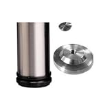 10-3/16 Glass Top Leg - Set of 4 - Matte Black