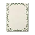 Cheap Deals on Masterpiece Studios 967242 Holly Garland Letterhead - Pack of 100