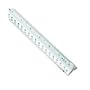 12" TRIANGLE RULER - Architecture SAE Scale - SOLID ALUMINUM