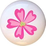 Disney Princess Pink Flower Drawer Pull Knob