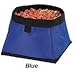 Pet Supplies : Guardian Gear Nylon Waterproof Portable Travel Bowl (Blue)