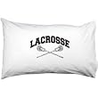 Lacrosse Crossed Sticks Pillowcase