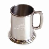 Pint Pewter Tankard - Personalised