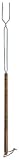 Rome s #3300 Big Stick Hot Dog Fork, Chrome Plated Steel