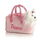 Plush Maltese Fancy Pals Pet Carrier 8