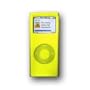 2nd Gen. Yellow iPod Nano 2G Silicone Case w/ Armband and Screen Protector for 2GB, 4GB and 8GB