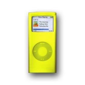 21rLStFDguL. SL500  2nd Gen. Yellow iPod Nano 2G Silicone Case w/ Armband and Screen Protector for 2GB, 4GB and 8GB