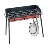 Camp Chef Professional Series TB-90LW Tahoe Deluxe 3 Burner Modular Cooking System, Black/Red
