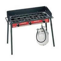 Camp Chef Professional Series TB-90LW Tahoe Deluxe 3 Burner Modular Cooking System, Black/Red