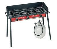 Camp Chef Professional Series TB-90LW Tahoe Deluxe 3 Burner Modular Cooking System, Black/Red