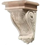 Hafele Acanthus Corbel (108.05.004) 6-1/16 x 5-3/4 x 9, Resin