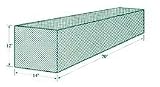 #7200 Knotted Nylon Net for Standard Batting Cage